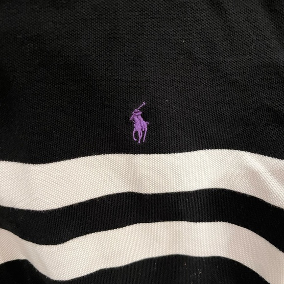 Black Polo by Ralph Lauren. Size Medium. - Picture 2 of 6